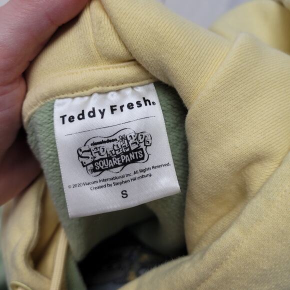 Teddy Fresh Spongebob colorblock hoodie neon pastel green - Picture 7 of 9